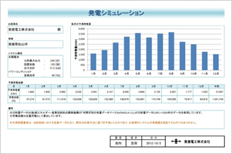 発電シミュレーション